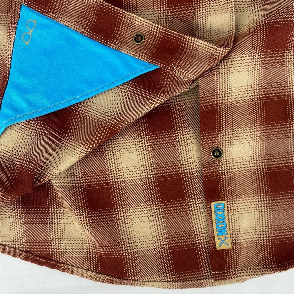 Dixxon Flannel Company Pueblo Plaid Shirt women’s M Snap Western Flannel - Picture 5 of 9